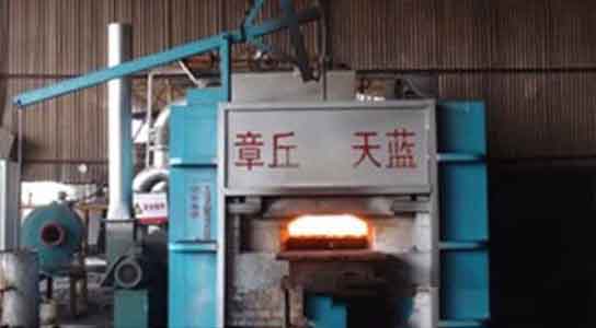 氣旋燃煤鍛造爐